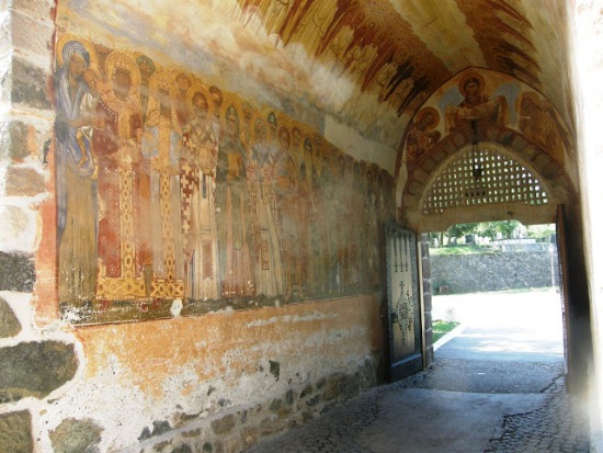 Фрески монастыря Студеница в Сербии