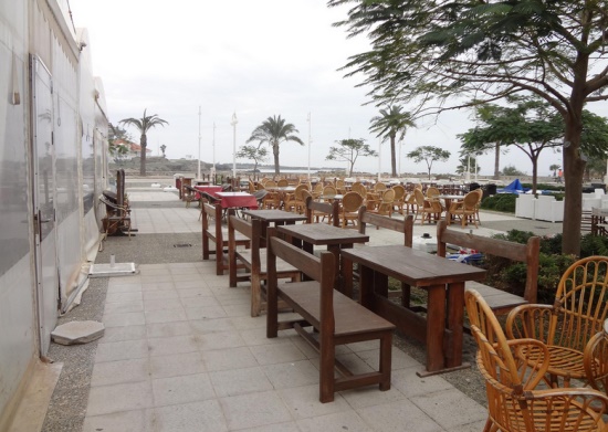 Ресторан в Фамагусте на берегу моря
