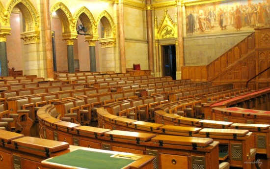Внутри Венгерского Парламента