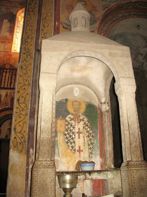 Икона в монастыре Гелати