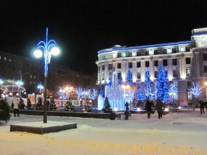 Привокзальная площадь в Харькове