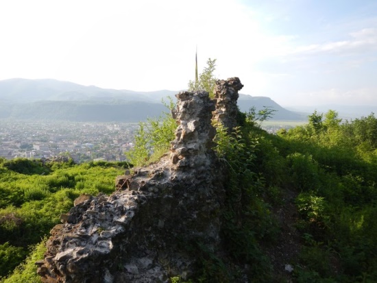 Хустский замок в Закарпатье