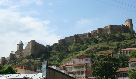 Вид на крепость Нарикала
