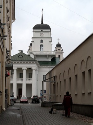 Вид на Минскую ратушу