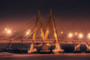 Мост Миллениум в Казани
