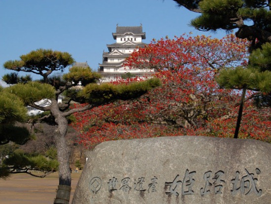 Вид на замок Химэдзи